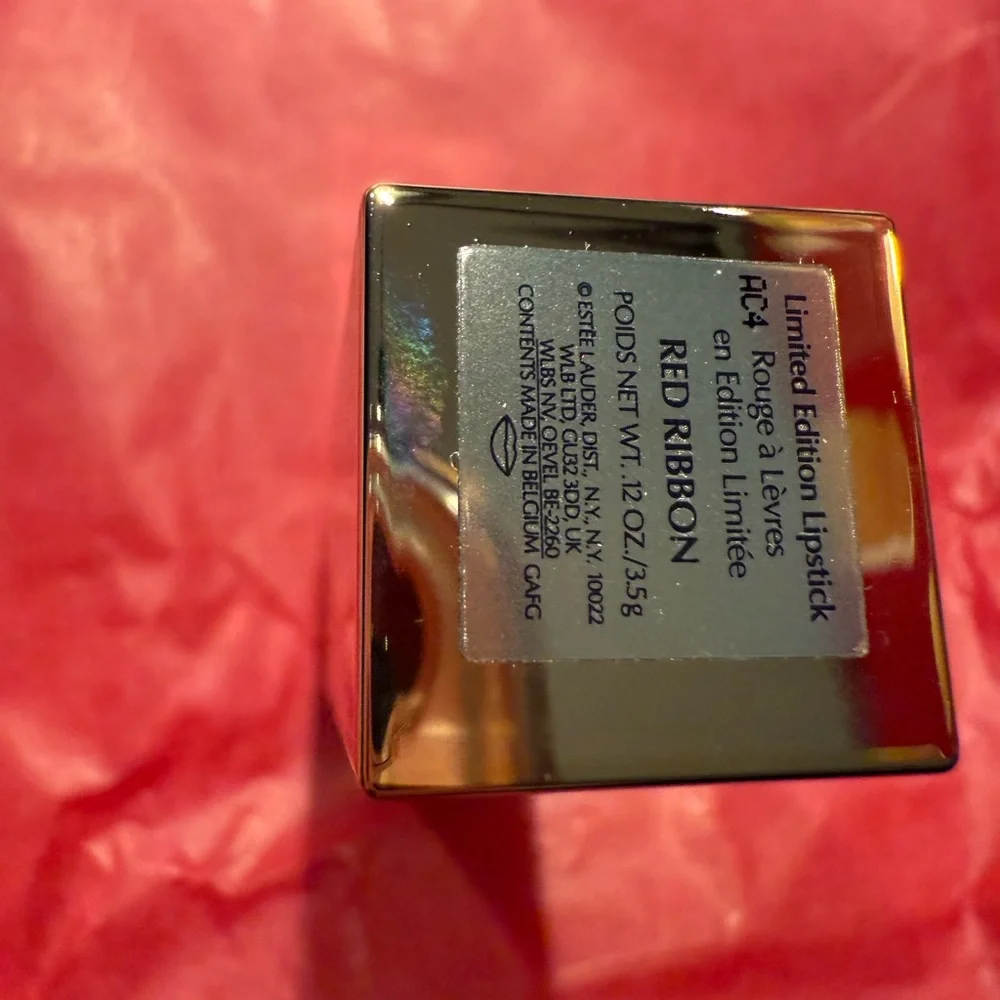 Estee Lauder Limited Edition Red Ribbon Lipstick